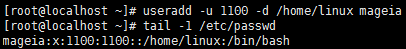 Linux用戶和組管理類命令以及文本處理工具的各種實例